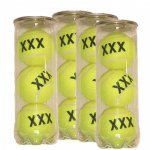 Head XXX Tennis Balls (Pack of 4 Tubes - 3 Tubes per Pack
