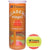 Cosco Tretorn Academy Tennis Balls, Pack of 3(Orange)