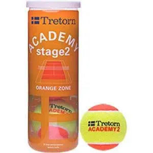 Cosco Tretorn Academy Tennis Balls, Pack of 3(Orange)