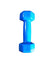Prokyde Vinyl (Single) Fixed Weight Dumbbell- 5 kg - Blue