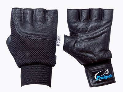 Prokyde Gym Gloves for Men – Beta Curve Series, Wrist Support, Anti-Slip Grip, Hand Gloves for Gym Workout
