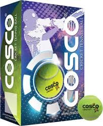 Zenith Cosco Cricket Tennis Balls 6Pcs Pack