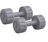 Body Sculpture 105 Vinyl Dumbbells, 10Kg/Pair (Color May Vary)