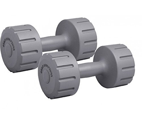 Body Sculpture 105 Vinyl Dumbbells, 10Kg/Pair (Color May Vary)