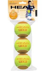 Head Tennis Ball TIP - I, Red (Pack of 3)