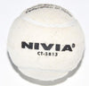 Nivia Heavy Weight Cricket Tennis Ball (White)