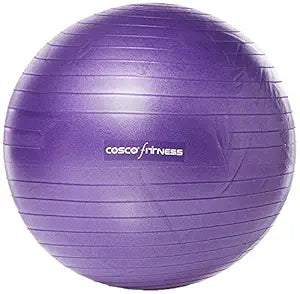 Cosco Anti Burst Gym Ball with Foot Pump, 55cm