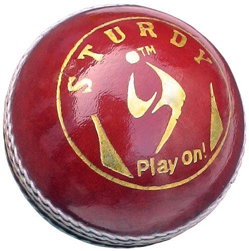 SM Rafter Leather Cricket Ball (Red)