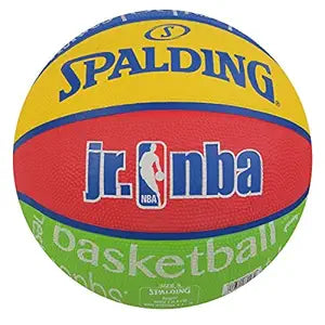 Spalding 1700043 Rubber Basket Ball, Size 5 (Green/Blue/White)