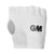 GM Fingerless Inner Gloves | Color: White | Size: Mens | Material: Cotton | For Men & Boys | Comfortable Fit | Highly Durable | Sweat Absorption | Double sided sweatband | Better grip