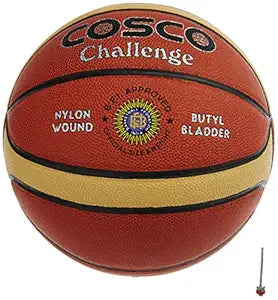 Cosco 13020 Faux Leather Basketball, Size 6 (Orange)