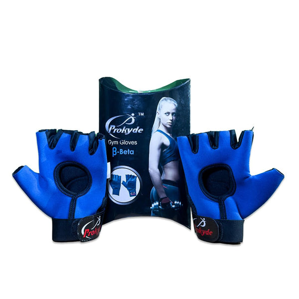 Prokyde - Beta Unisex Gym Gloves for Adults | Non-Slip, Padded Workout Gloves with Wrist Support | Breathable Fitness Gloves for Weightlifting, Training & Exercise