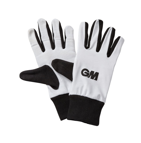 GM Cotton Padded Cricket Inner Gloves Men's (Black/White)