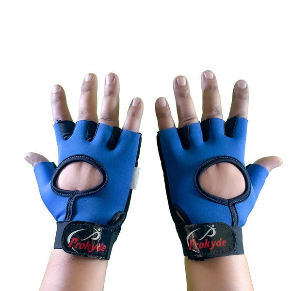 Prokyde - Beta Unisex Gym Gloves for Adults | Non-Slip, Padded Workout Gloves with Wrist Support | Breathable Fitness Gloves for Weightlifting, Training & Exercise