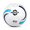 NIVIA PU Volleyball, Match Ball, 18 Panels, PU Leather Hand-Stitched with Dimpled Texture, Latex Bladder, As Per VFI Standard, Made for Tournaments, to Play on All Indoor & Outdoor Surfaces