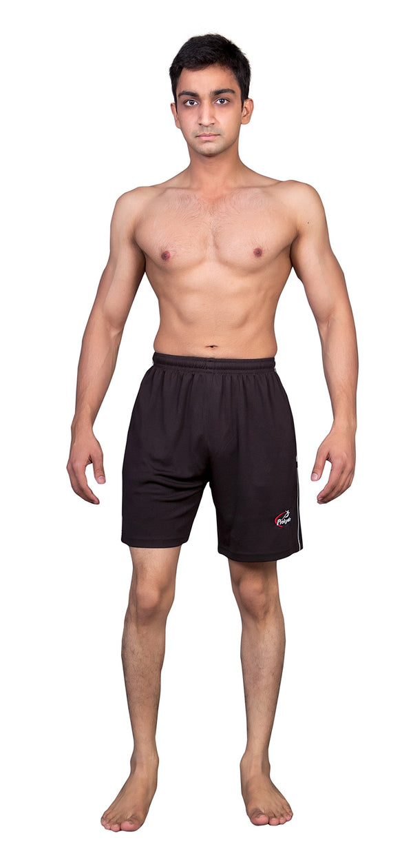 Prokyde Black Knit Shorts : Black : L
