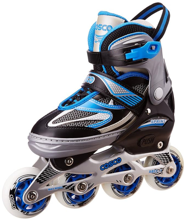 Cosco Unisex Inline_Skate_Wheel Sprint Roller Skates, Small, Multicolor