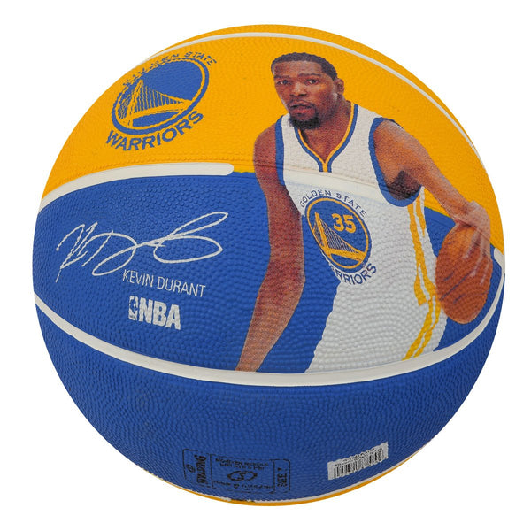Spalding 1700070 Rubber Basket Ball, Size 7 (Yellow/Blue)