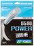 YONEX BG80 Power Fibre Badminton Strings, 0.68mm (White)