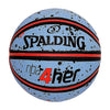 Spalding 1700067 Rubber Basket Ball, Size 6 (Sky Blue/Peach)