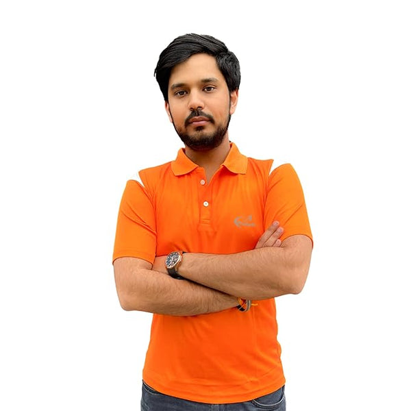 Prokyde men’s polo t shirt – regular fit |tshirt for men |Men’s Regular Fit Polo T-Shirt |stylish and comfortable t-shirt for mens