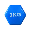 Perfect for Dumbbells Workout |3 kg Vinyl Dumbbell – Buy Online |Dumbbell Comfortable for Daily Exercise