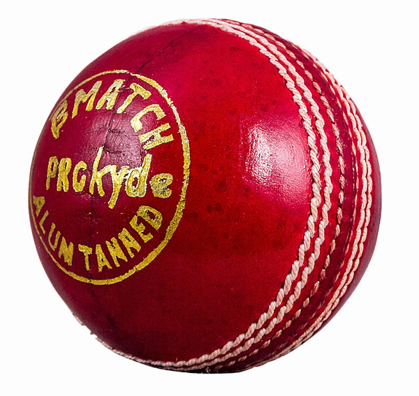 High-quality red cricket ball suitable for professional and club-level matches| Durable Prokyde Delta Pitchball |Standard cricket ball weight
