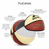 Best Basketball for Serious Play at Affordable Price |Nivia TUCANA Leather Basketball Online |Best Basketball in India for Game & Practice