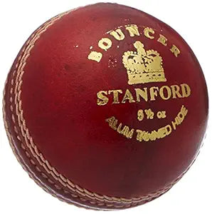 Red Cosco leather cricket ball for practice and match use| Durable Cosco County cricket ball |Cosco Cricket Bal