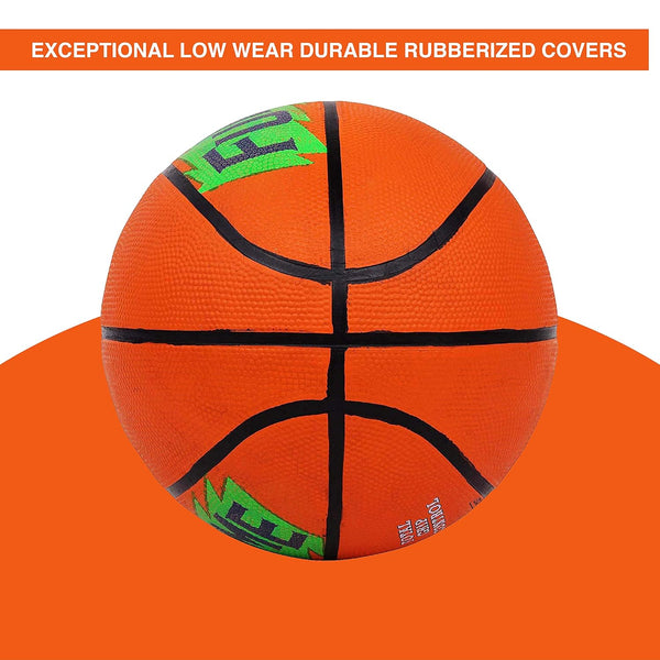 Cosco Funtime Basket Balls, Size 5 (Orange)