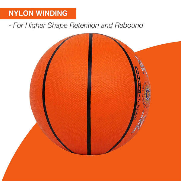 Cosco Funtime Basket Balls, Size 5 (Orange)