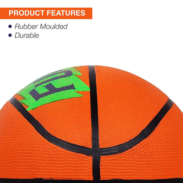 Cosco Funtime Basket Balls, Size 5 (Orange)